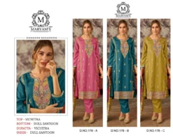 Zarin 177 Heavy Wedding Wear Pakistani Dress Material