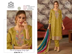 Zarin 177 Heavy Wedding Wear Pakistani Dress Material