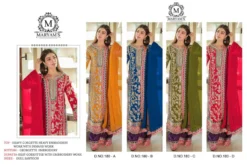 Zarin 180 Heavy Chinon Salwar Kameez Pakistani New Collection
