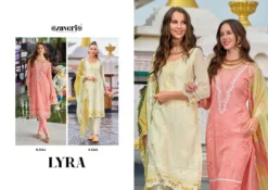 Zaveri Lyra Organza Embroidered Ready Made Collection