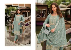 Zaveri Zaira Chiffon Embroidered Ready Made Collection