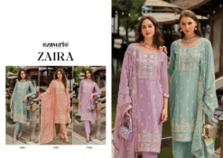 Zaveri Zaira Chiffon Embroidered Ready Made Collection