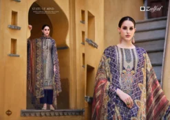 Zulfat Saima Cotton Printed Dress Material Collection
