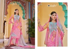 Zulfat Shabad Cotton Printed Dress Material Collection