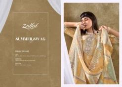 Zulfat Summer Swag Cotton Dress Material Collection