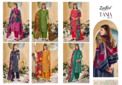 Zulfat Tania Vol 5 Cotton Printed Dress Material