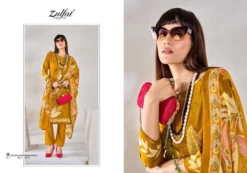 Zulfat Zahavi Viscose Fancy Dress Material Collection