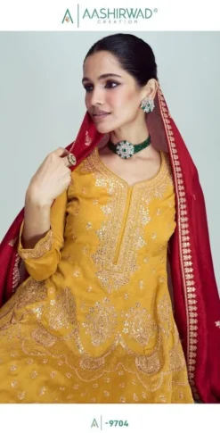 Aashirwad RIWAAZ NX Designer Dress Collection