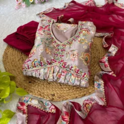 Alia Cut 379 Readymade Hand Work New Design Collection