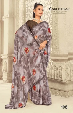 ANK Girdhari Vol 01 Georgette Printed Saree New Design