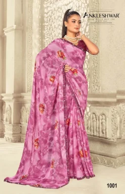 ANK Girdhari Vol 01 Georgette Printed Saree New Design