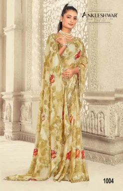 ANK Girdhari Vol 01 Georgette Printed Saree New Design