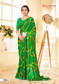 ANK Pista Vol 01 Georgette Printed Saree Wholesale