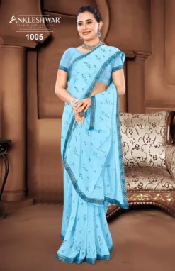 ANK Rapido Vol 01 Georgette Saree New Design