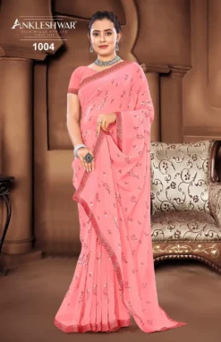 ANK Rapido Vol 01 Georgette Saree New Design