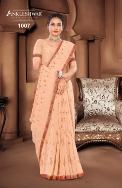 ANK Rapido Vol 01 Georgette Saree New Design