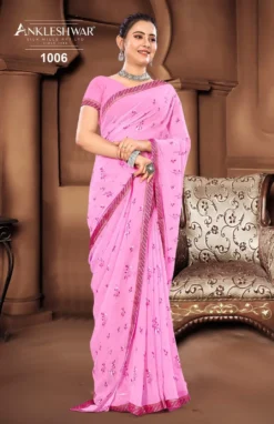 ANK Rapido Vol 01 Georgette Saree New Design