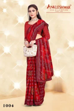 ANK Safari Vol 01 Georgette Printed Saree New Collection