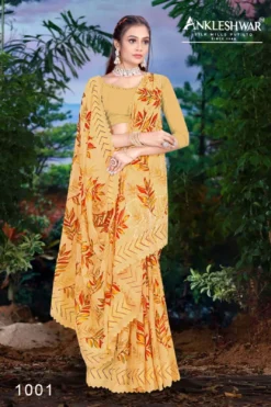 ANK Thailand Vol 01 Fancy Printed Saree Wholesale Under 500
