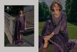 Cinderella Velvet Meenakari Designer Salwar Suit Collection