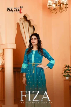 Deecee Fiza Rayon Printed Kurti Wholesale Catalog