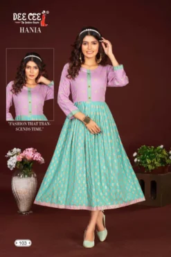 Deecee Hania Kurti Wholesale Collection