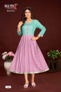 Deecee Hania Kurti Wholesale Collection
