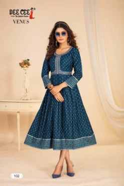Deecee Venus Fancy Kurti Big Size Latest Design