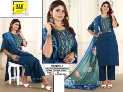 Fashion Talk Sangini Top Bottom With Dupatta Combo Design