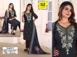 Fashion Talk Sangini Top Bottom With Dupatta Combo Design