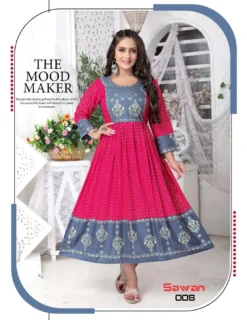 Fashion Talk Sawan Vol 01 Kurti Wholesale Collection