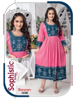 Fashion Talk Sawan Vol 01 Kurti Wholesale Collection