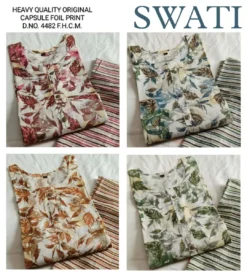 Fashion Talk Swati 4482 3Pcs Readymade Salwar Under 500