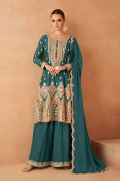 Gulkayra Maahi 7451 Real Chinon Designer Dress