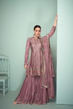 Gulkayra RiWAYAT Real Chinon Designer Dress Online