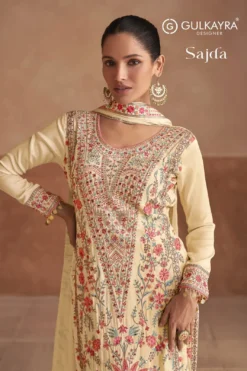 Gulkayra Sajda Chinon Designer Ladies Dress Wholesale