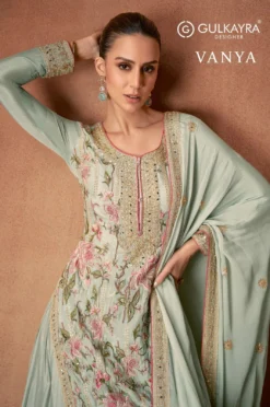 Gulkayra Vanya Chinon Designer Sharara Dress Wholesale