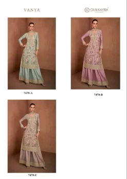 Gulkayra Vanya Chinon Designer Sharara Dress Wholesale