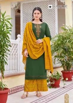 Kadlee Savera Vol 2 Kurti Bottom With Dupatta Collection