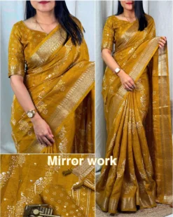 Kajol Natasha Muslin Cotton Saree Wholesale