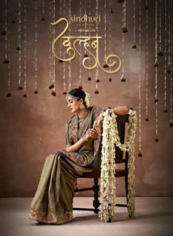 Kimora Sindhuri Dulhan Bridal Saree under 6000