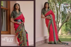 Kira Kadambari Vicose Weaving Saree Wholesale
