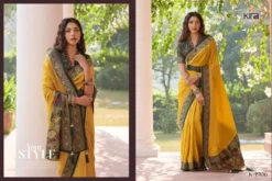 Kira Kadambari Vicose Weaving Saree Wholesale