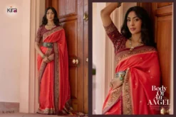 Kira Kadambari Vicose Weaving Saree Wholesale