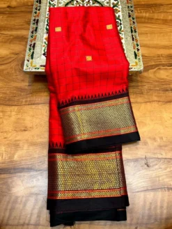 Kriti Checks Paithani Vol 2 Cotton Silk Saree Wholesale