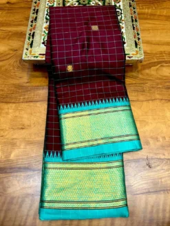 Kriti Checks Paithani Vol 2 Cotton Silk Saree Wholesale