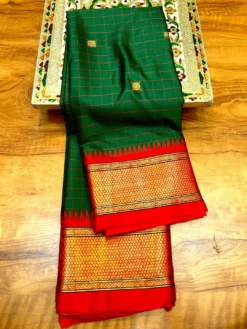 Kriti Checks Paithani Vol 2 Cotton Silk Saree Wholesale