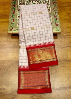 Kriti Checks Paithani Vol 2 Cotton Silk Saree Wholesale