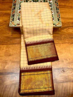 Kriti Checks Paithani Vol 2 Cotton Silk Saree Wholesale