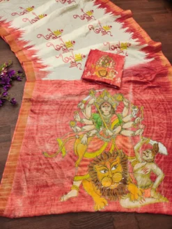 Kriti Durga Ashtmi Special Saree Wholesale